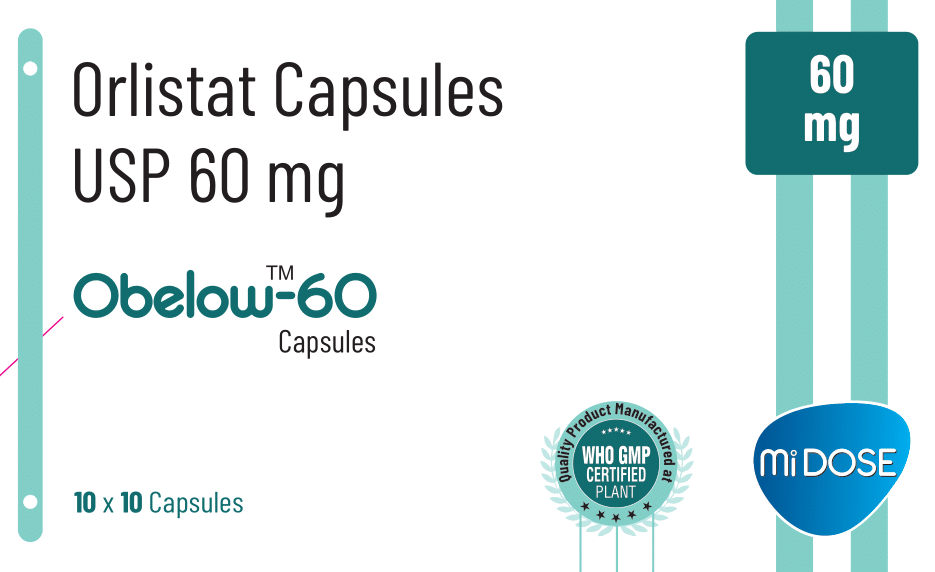 Orlistat Capsules USP 60 mg
