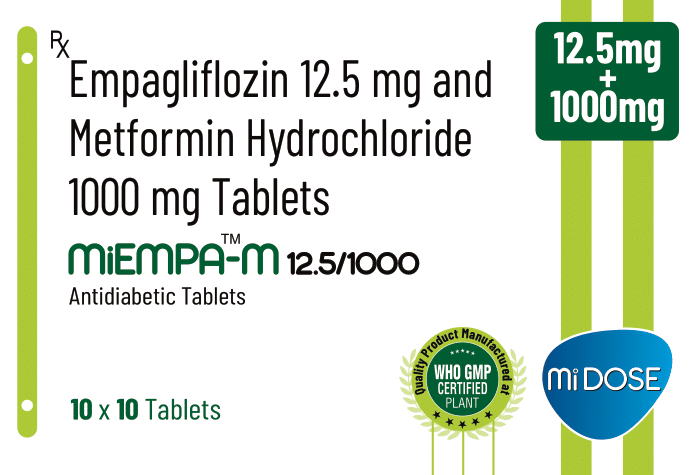 MiEMPA-M 12.5/1000 Tablets